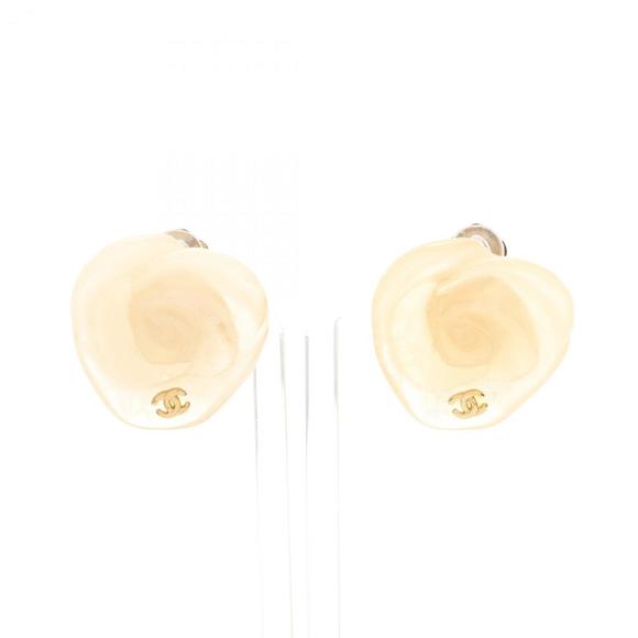 CHANEL Pink Earrings - Picture 1 of 6